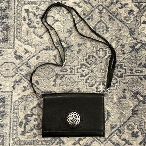 Brighton Ferrara Classic Crossbody Bag W/ Tri-Fold Organizer